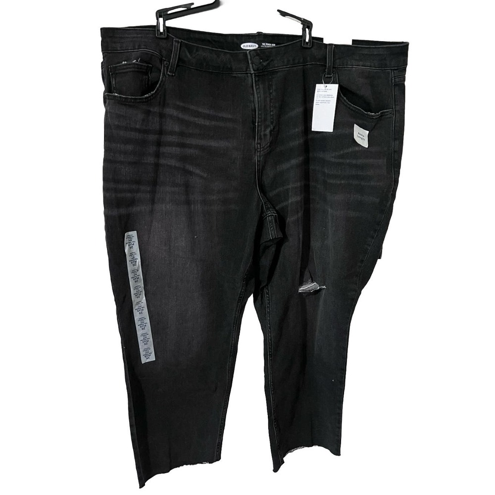 Old Navy Power Jean 26 Plus Womens Perfect Straight Ankle High-Rise Stretch Pant